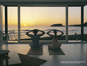 Egepen Deceuninck göz pencere şile sahil güneş batışı deniz eyes yoga zendow 