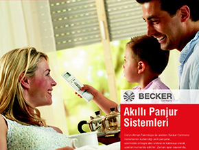 NEES becker akıllı panjur dergi ilanı 