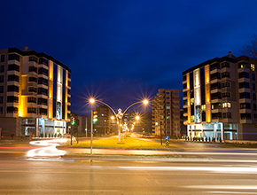Samsun Residance Atakum Bina Building gece night
