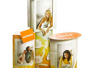 winsa dorado carina ürün standı
