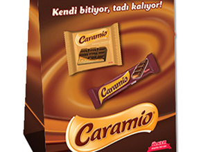 ülker çikolata karton torba caramio